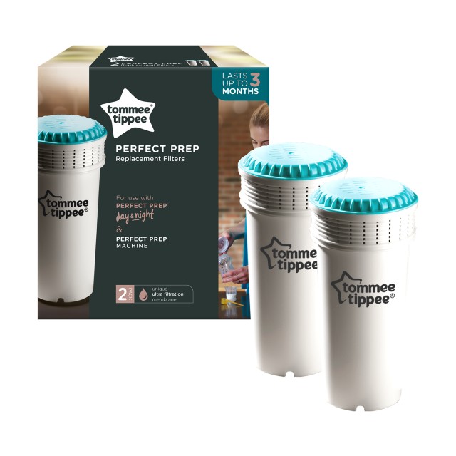 Tommee Tippee Ανταλλακτικό Φίλτρο Νερού Closer To Nature για τη Συσκευή Γάλακτος Perfect Prep Filter, 2 τεμάχια