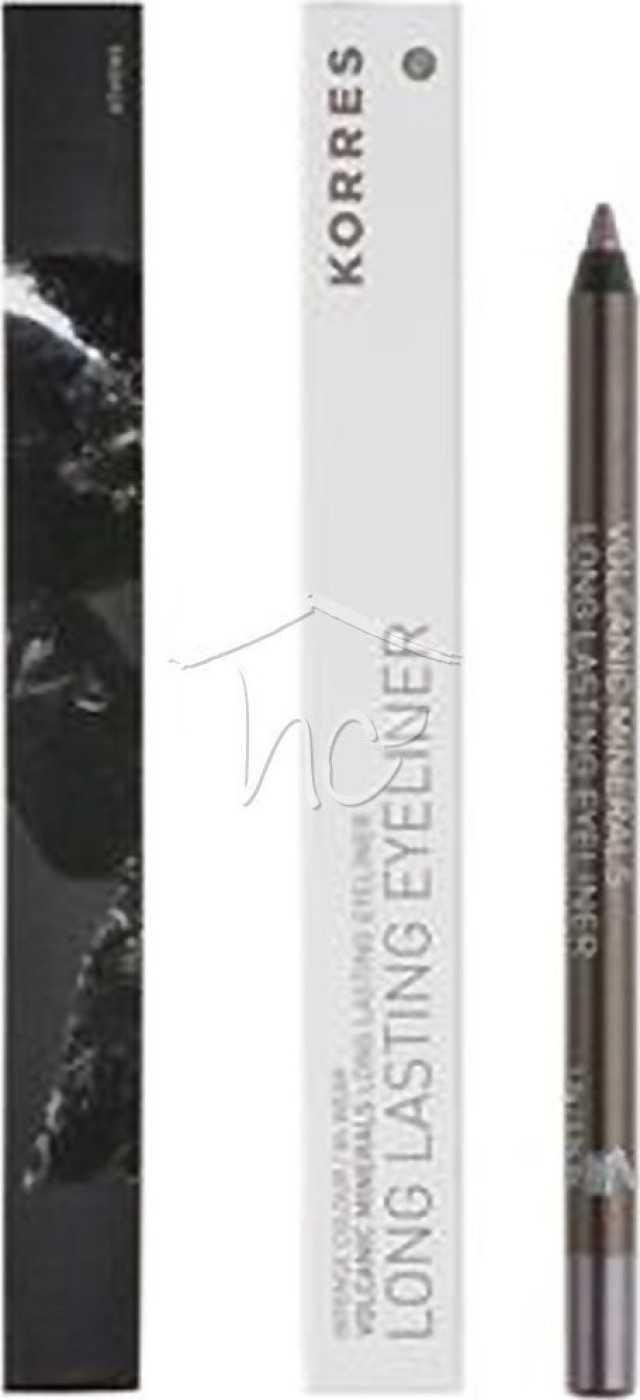 Korres Eye Pencil Volcanic Minerals Μολυβι Ματιων 03 Μεταλλικό Καφέ, 1.2g