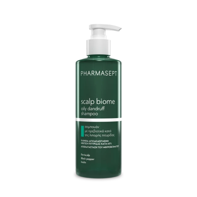 Pharmasept Scalp Biome Oily Dandruff Shampoo Shampoo with prebiotics...