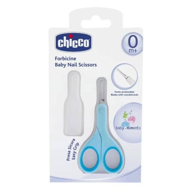 Chicco Safety Scissors with Case Blue, 1pc