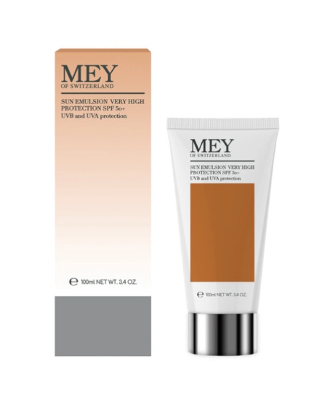 Mey Sun Emulsion High Protection SPF50+ Αντηλιακό Γαλάκτωμα Προσώπου - Σώματος, 75ml