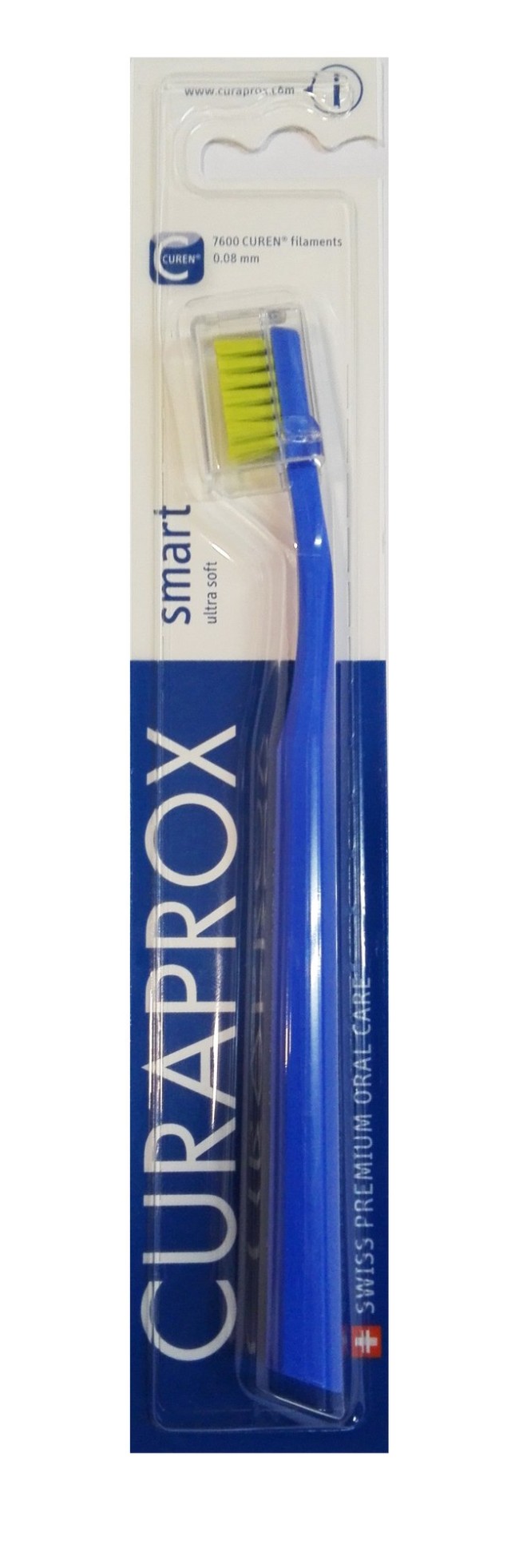 Curaprox CS Smart Ultra Soft Οδοντόβουρτσα Για Παιδιά & Ενήλικες, Μπλε 1 τεμάχιο