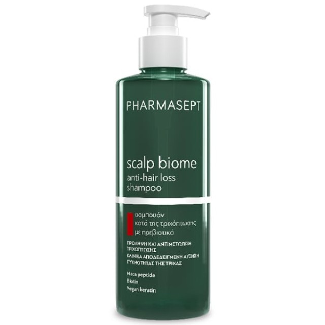 Pharmasept Scalp Biome Anti-Hair Loss Shampoo Σαμπουάν κατά της Τρι...
