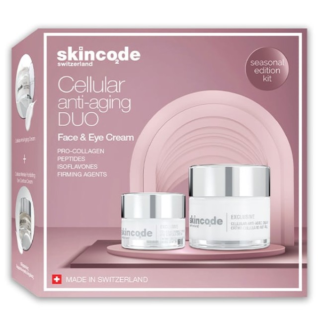 Skincode Cellural Anti-aging Duo Cellular Anti-Aging Cream 24ωρη Αν...