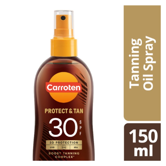 Carroten Intensive Tan Λάδι για Έντονο Μαύρισμα Spf30, 150ml