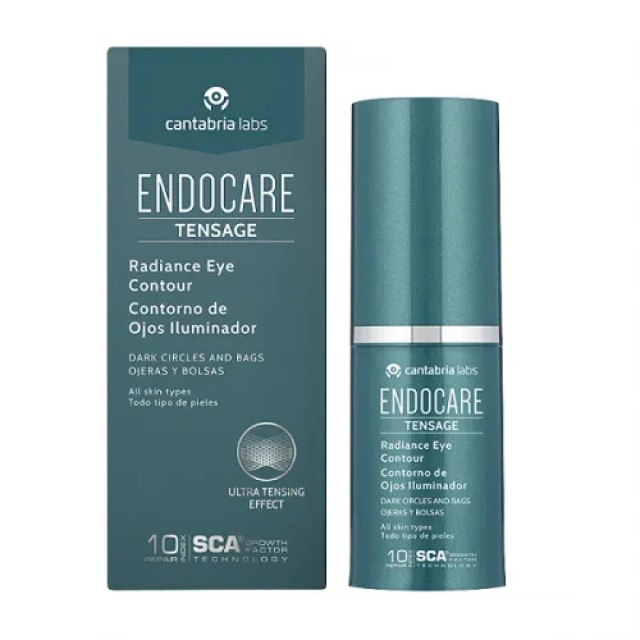 Endocare Tensage Radiance Eye Contour SCA Biorepair Index 10 Κρέμα ...