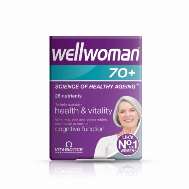 Vitabiotics Wellwoman 70+ Πολυβιταμίνη για Γυναίκες άνω των 70 ετών...