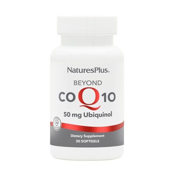 Natures Plus Beyond CoQ10 50mg Ubiquinol 30 Softgels