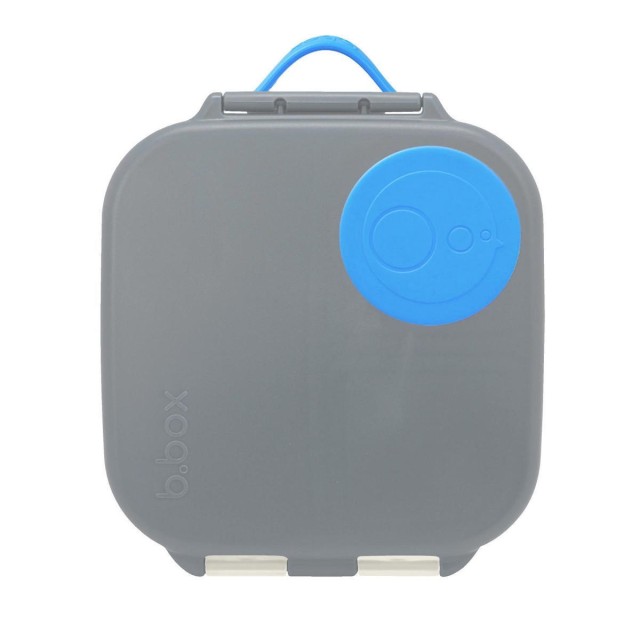 B.box Mini Lunchbox Blue Slate Δοχείο Φαγητού με Χωρίσματα, 1 τμχ