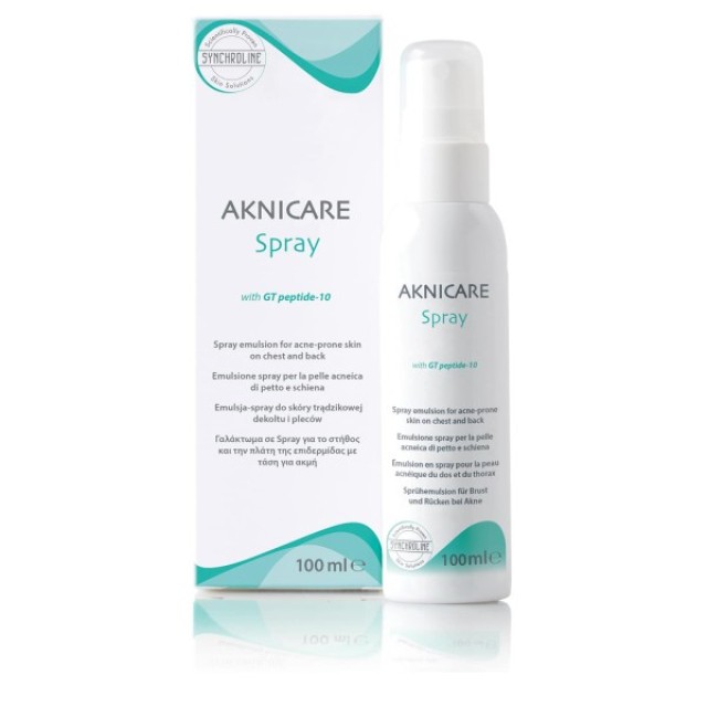 Synchroline Aknicare Spray Emulsion Γαλάκτωμα για Επιδερμίδες με Τά...