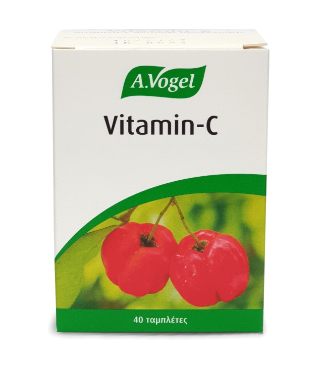 A.Vogel Vitamin C Βιολογική Βιταμίνη C από Φρέσκια Ασερόλα για Τόνω...