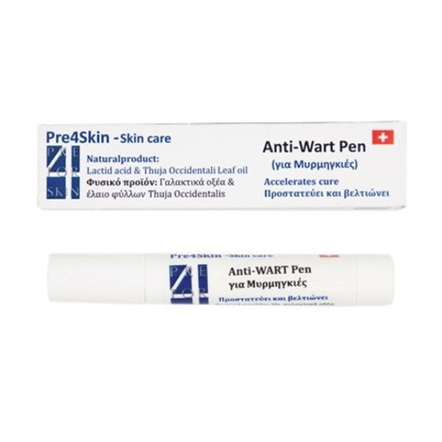 Prevent Pre4Skin Anti-Wart Pen Στυλό για την Καταπολέμηση της Μυρμη...