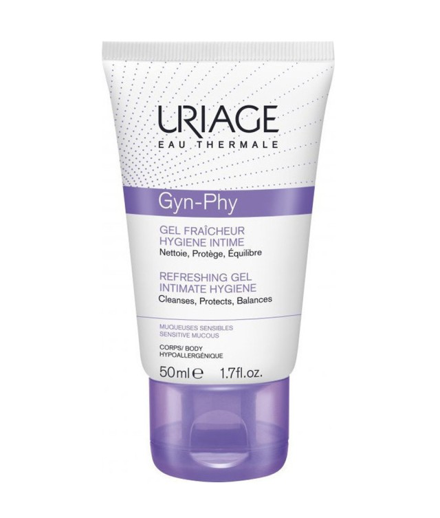 Uriage Gyn-Phy Refreshing Gel Intimate Hygiene Καθαριστικό Τζελ Ευα...