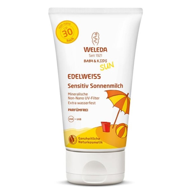 Weleda Baby & Kids Sun SPF30 Edelweiss Βρεφικό και Παιδικό Αντηλιακ...