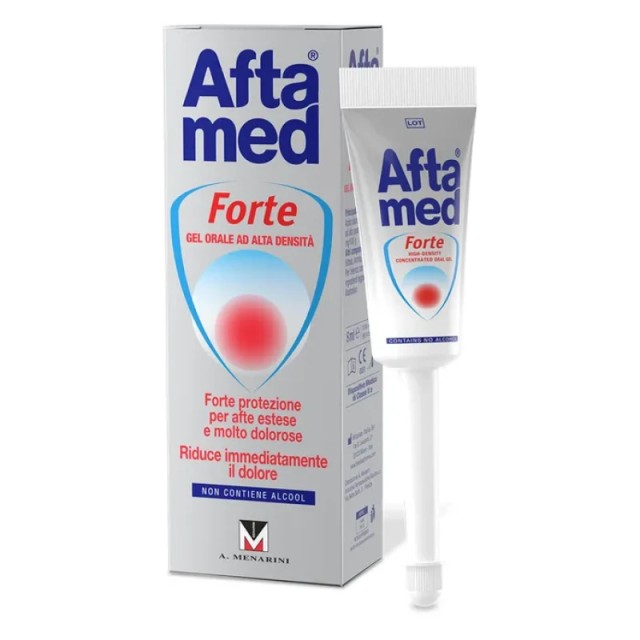Aftamed Forte Στοματική Γέλη Αντιμετώπιση κατά των Στοματικών Ελκών (Άφθες) 8ml