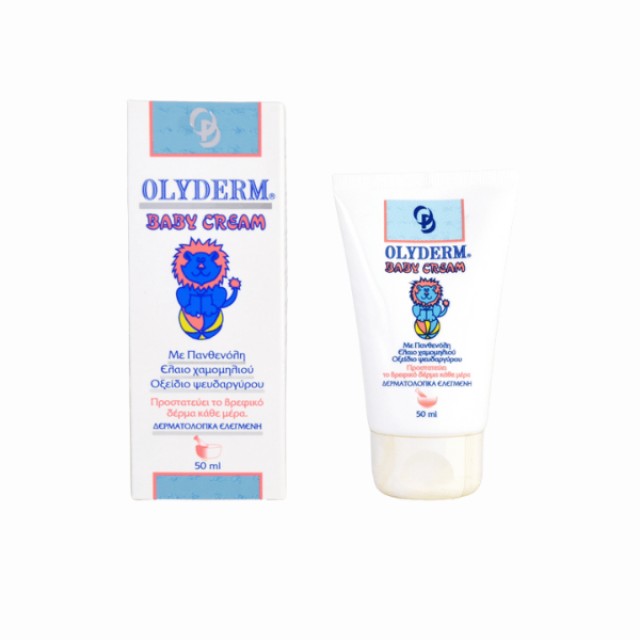 Olyderm Baby Cream Βρεφική Κρέμα, 50ml