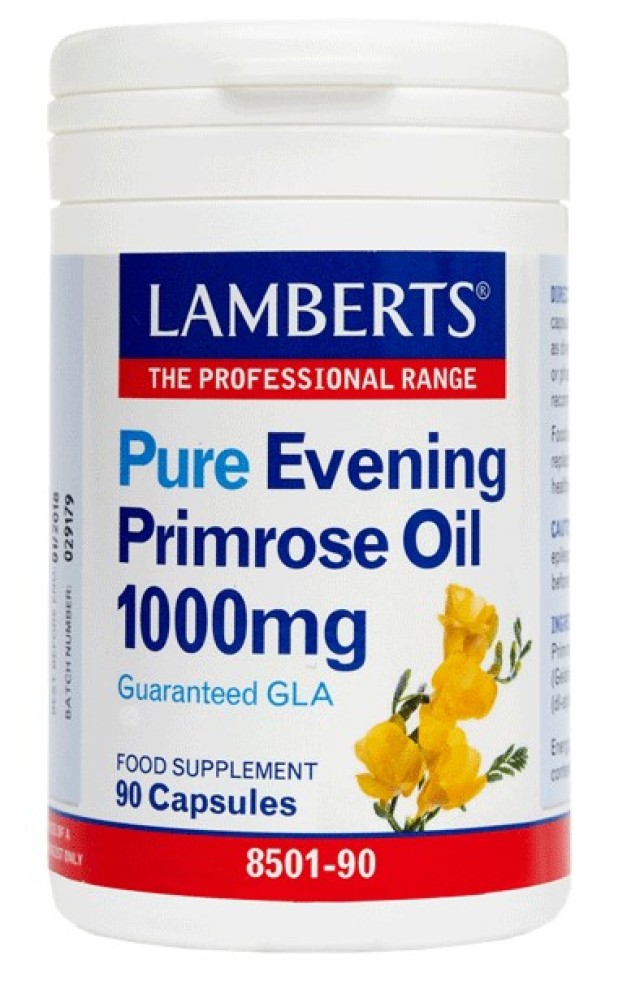 Lamberts Pure Evening Primrose Oil 1000mg, 90 Κάψουλες