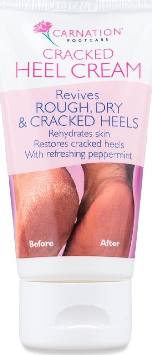 Carnation Footcare Cracked Heel Cream Κρέμα για Ξηρές Φτέρνες, 50ml