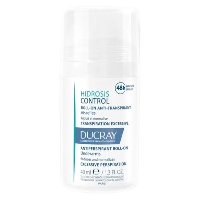 Ducray Hidrosis Control Roll-On κατά της Εφίδρωσης, 40ml