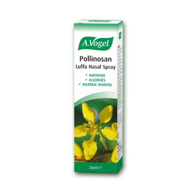 A.Vogel Luffa Nasal Spray Pollinosan Σπρέι για την Ανακούφιση των Συμπτωμάτων της Αλλεργικής Ρινίτιδας, 20ml