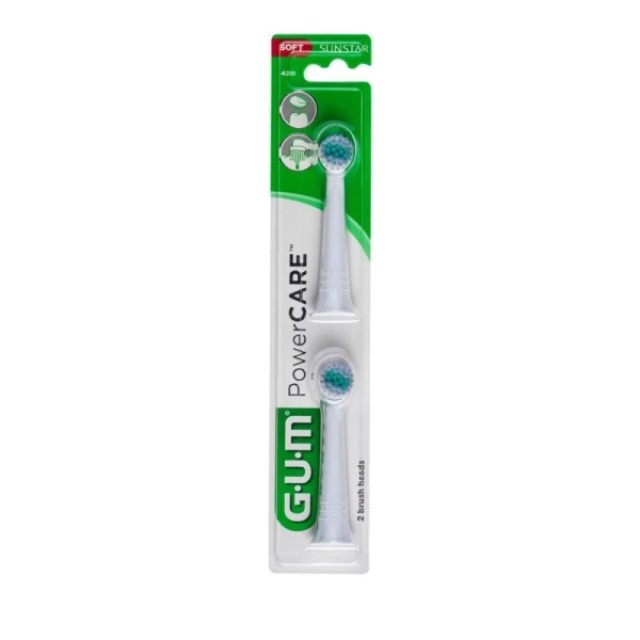 Gum Power Care Brush Heads 4210 Ανταλλακτικά Ηλεκτρικής Οδοντόβουρτ...