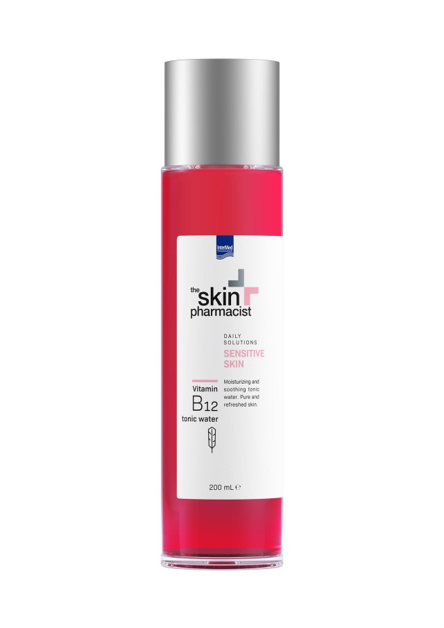 The Skin Pharmacist Sensitive Skin Vitamin B12 Tonic Water Τονωτική Λοσιόν Προσώπου, 200ml