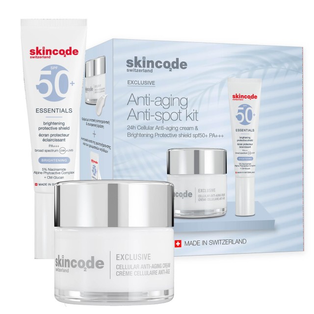 Skincode Exclusive Anti-Aging & Anti-Spot Kit με Cellular Anti-Agin...
