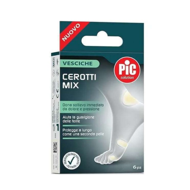 Pic Solution Cerotti Mix Επιθέματα για Φουσκάλες, 6τμχ