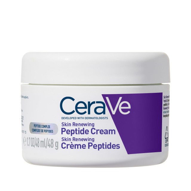 Cerave Skin Renewing Peptide Κρέμα Προσώπου με σύμπλοκο Πεπτιδίων, 48g