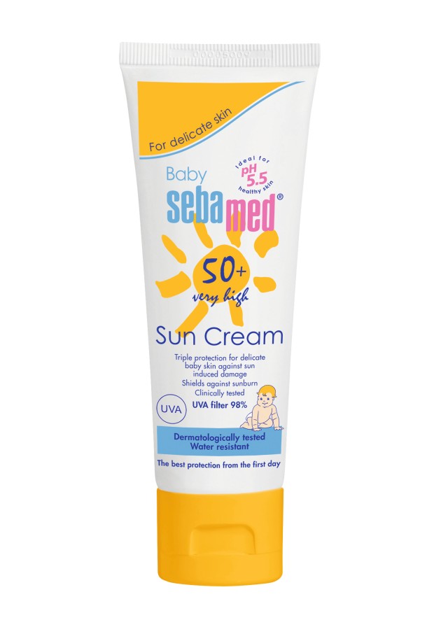 Sebamed Baby Sun Cream Spf50+ Παιδικό Αντηλιακό Υψηλής Προστασίας, 75ml