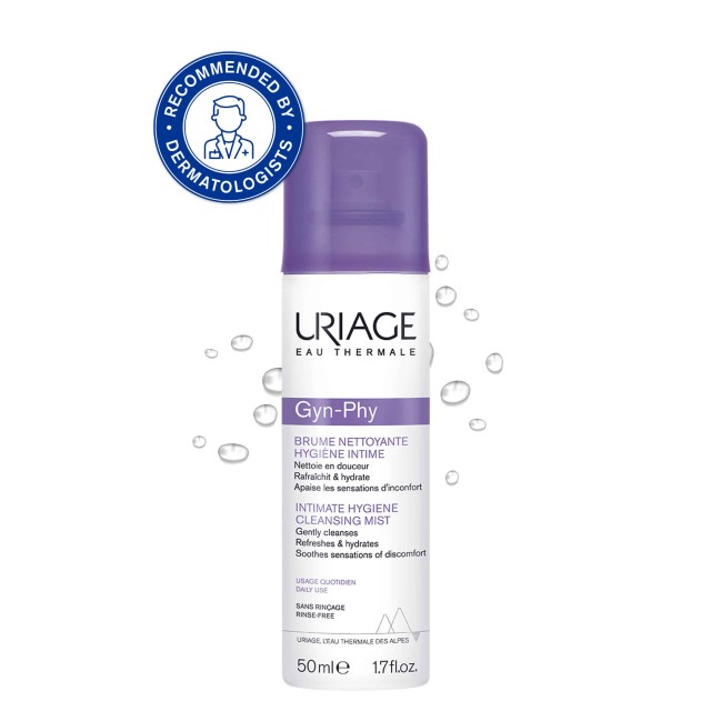 Uriage Gyn-Phy Intimate Hygiene Cleansing Mist Σπρέι Καθαρισμού για...