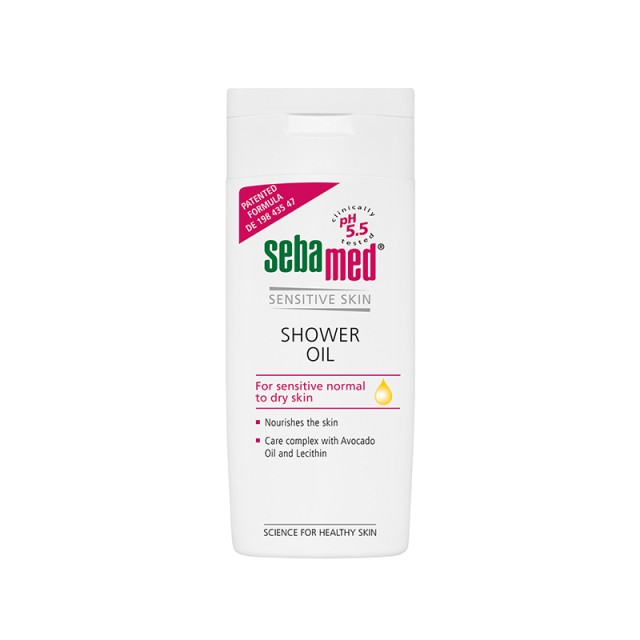 Sebamed Emollient Shower Oil Ενυδατικό, Αντικνησμώδες Λάδι Μπάνιου, 200ml