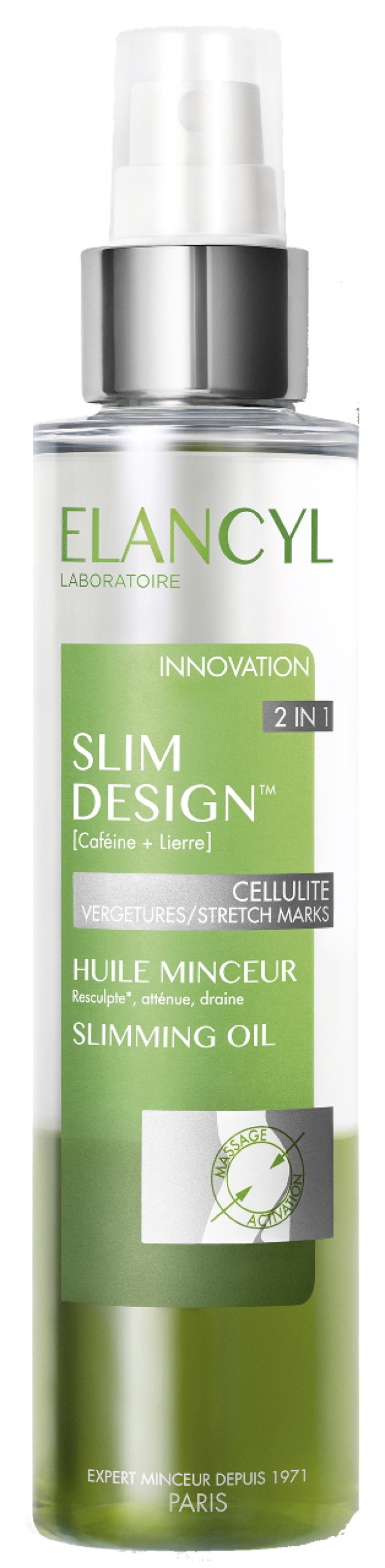 Elancyl Slim Design Huile Minceur Λάδι για Αδυνάτισμα, 150ml