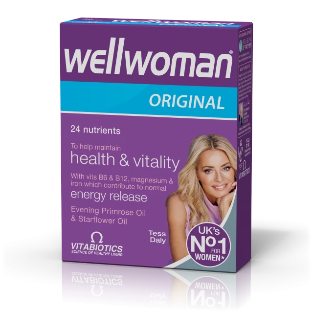 Vitabiotics Wellwoman Original Multivitamin for Women, 30 Capsules