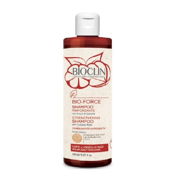Bioclin Bio Force Strengthening Σαμπουάν Αναδόμησης/Θρέψης για Εύθραυστα Μαλλιά, 200ml