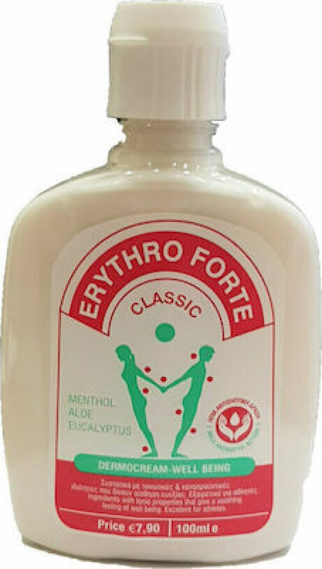 Erythro Forte Thermocream Classic Θερμαντική Κρέμα για Μυϊκούς Πόνους & Αρθρώσεις, 100ml