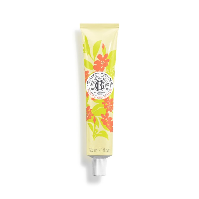 Roger & Gallet Fleur DOsmanthus Ενυδατική Κρέμα Χεριών Με Άρωμα Βερίκοκο & Οσμανθο, 30ml