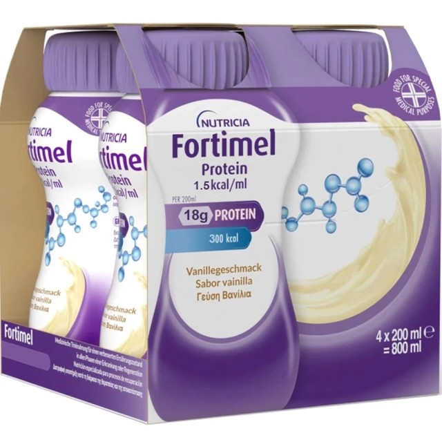 Nutricia Fortimel Protein 1,5kcal Βανίλια Θρεπτικό Συμπλήρωμα Διατρ...