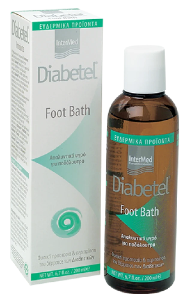 Intermed Diabetel Foot Bath Softening Liquid for Foot Bath, 200ml