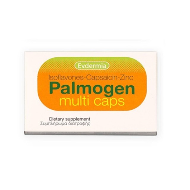 Evdermia Palmogen Multi Caps Συμπλήρωμα Διατροφής Για την Υγεία Των Μαλλιών, 30 Κάψουλες