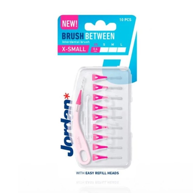 Jordan X-Small Brush Between Interdental Brush 0.4mm Μεσοδόντια Βου...