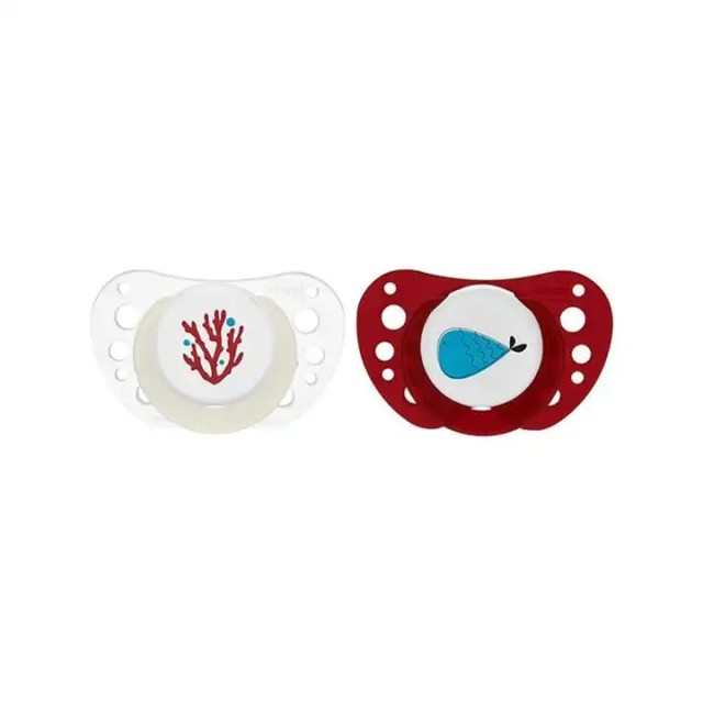 Chicco PhysioForma Air Πιπίλα Σιλικόνης Μπεζ/Γκρι-Μπλε 16-36m σε Δι...
