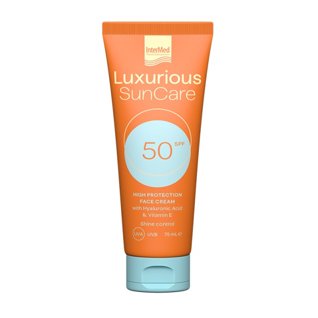 Luxurious Sun Care High Protection Face Cream Αντηλιακό Προσώπου SPF50, 75 ml