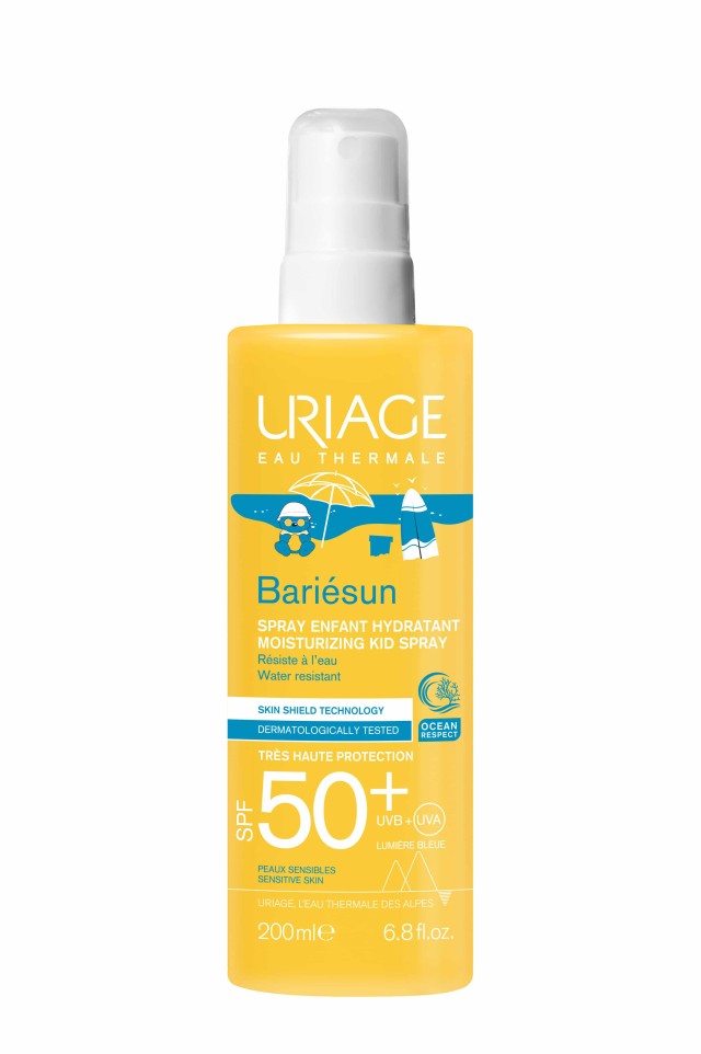 Uriage Bariesun Moisturizing Kids Spray FF Παιδικό Αντιηλιακό Σπρέι Xωρίς Άρωμα SPF50+, 200ml