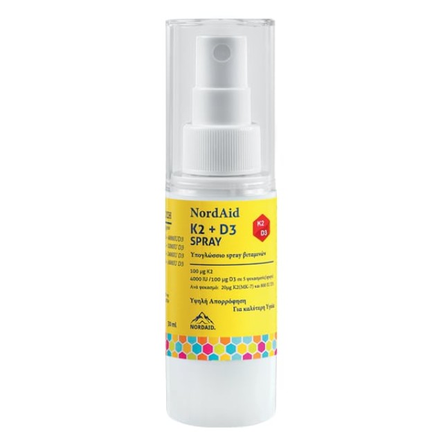 Nordaid K2 + D3 Spray, 30ml