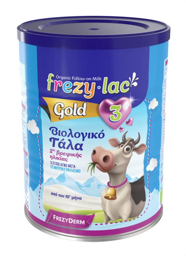 Frezylac Gold 3 Βιολογικό Γάλα σε Σκόνη από 12m+ 900gr