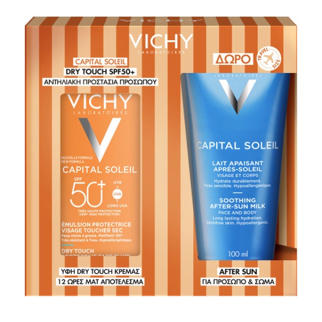 Vichy Promo Capital Soleil Dry Touch Aντιηλιακό Προσώπου για Ματ Απ...