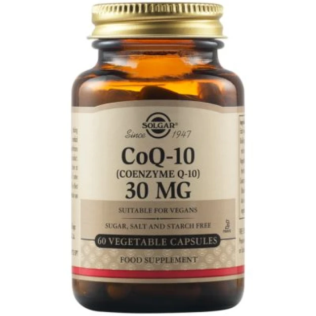 Solgar Coenzyme Q-10 30mg Dietary Supplement with Coenzyme Q-10 for...