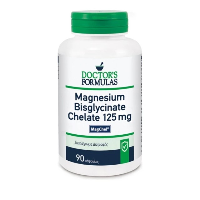 Doctors Formulas Magnesium Bisglycinate Chelate Χηλικό Μαγνήσιο 125...