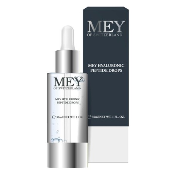 Mey Hyaluronic Peptide Drops Αντιγηραντικός Ορός, 30ml